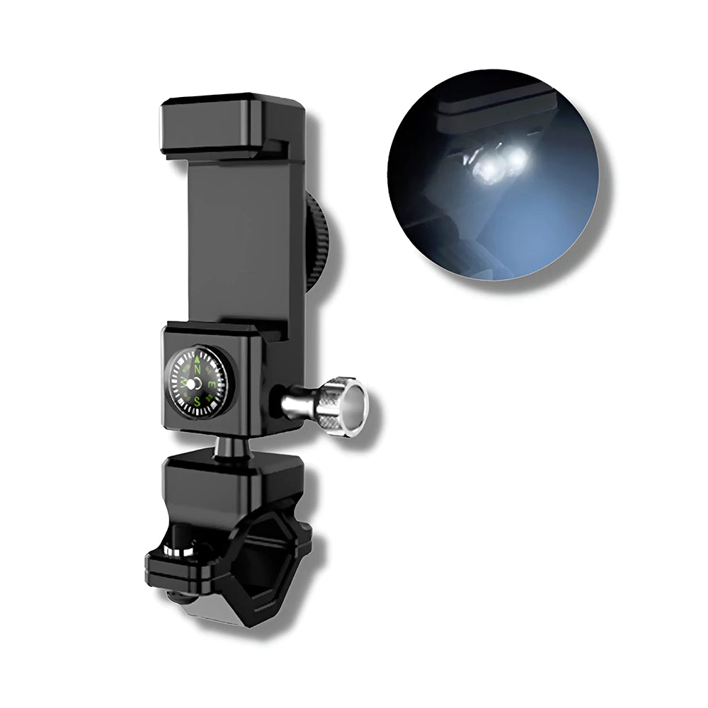 Beleuchteter Motorrad-Lenker-Telefonhalter