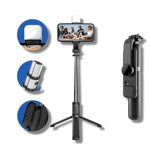 Leuchtender Stativ-Telefonhalter