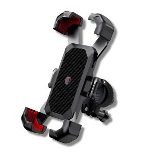 Selbstsichernder Motorrad-Lenker-Telefonhalter